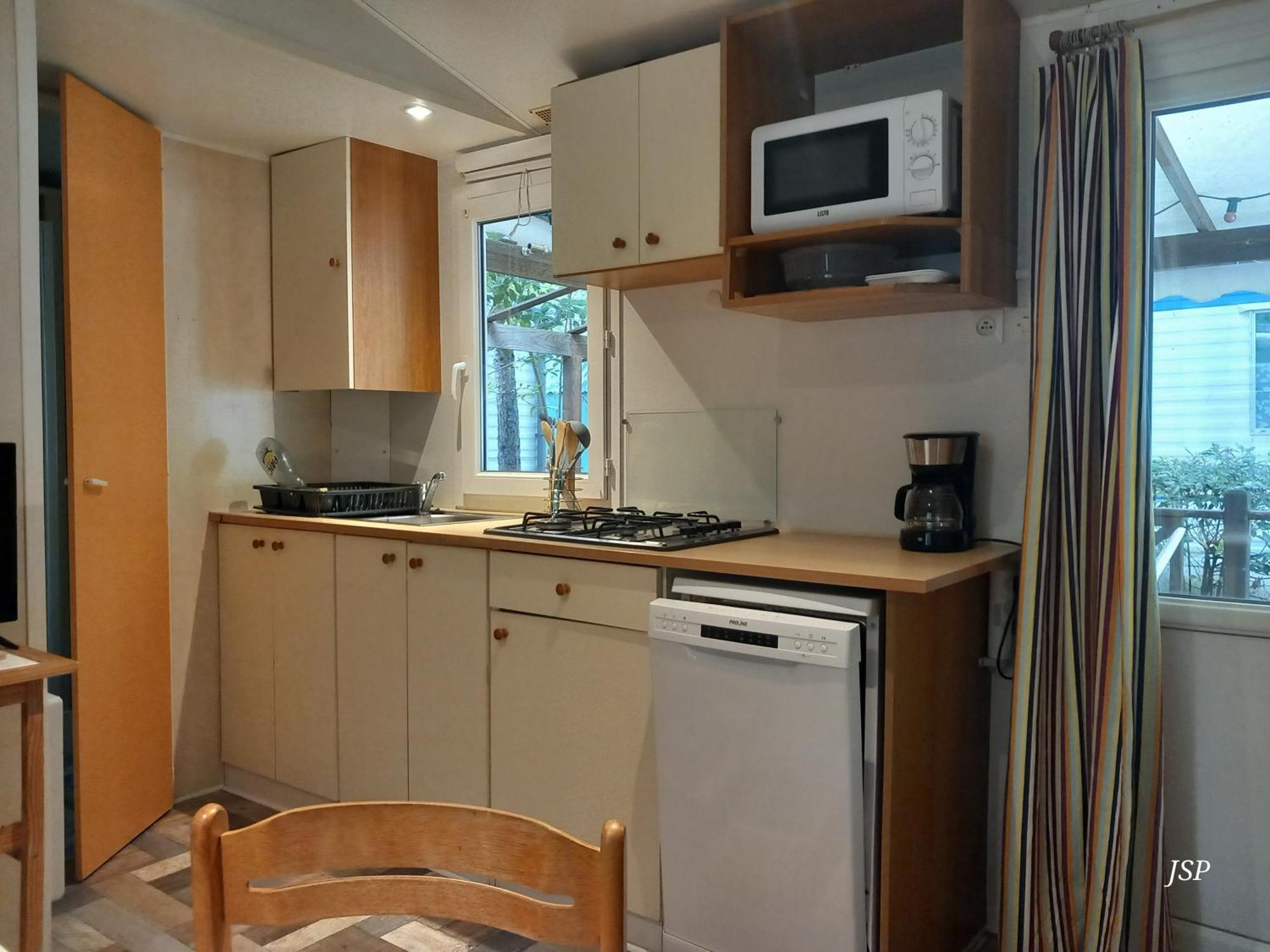 Mobilhome Les Volets Bleus Vaudreuille Exterior foto